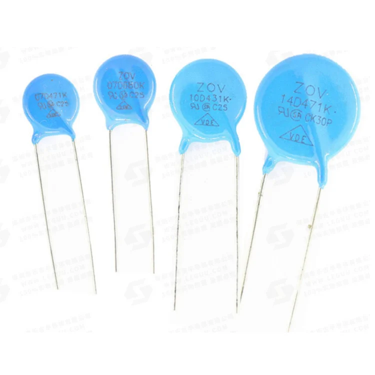 New original 7D431K/681/821/390/561 varistor 7MM 39V 470V 560V 680V Plugin Varistors 7D471K
