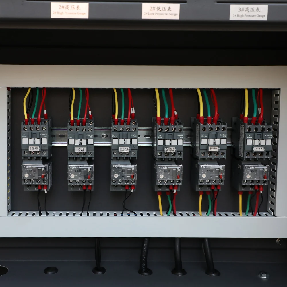 -30~50C 50L Capacity Industrial Water Cooled Screw Chiller With Screw Hanbell