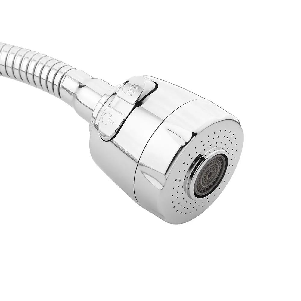 Kitchen Faucet Fittings 360 Degree Flexible Rotation Aerator Water Saving with SS Hose