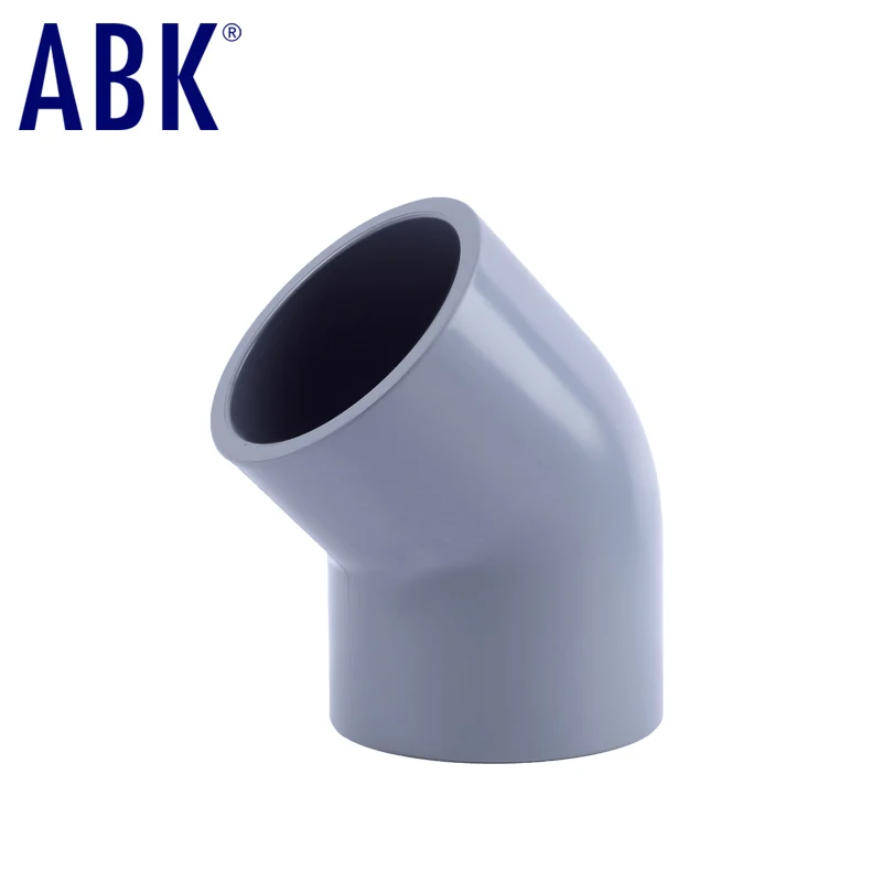 Chinese Good Quality CPVC Plastic Pipe Fitting 45 Degree Elbow