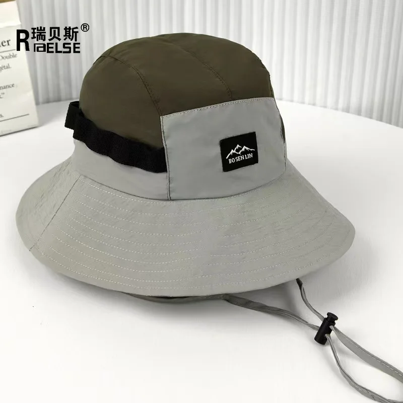 Custom Bucket Hat Wholesale Men Bucket Hiking Fishing Hat With logo Safari Hat