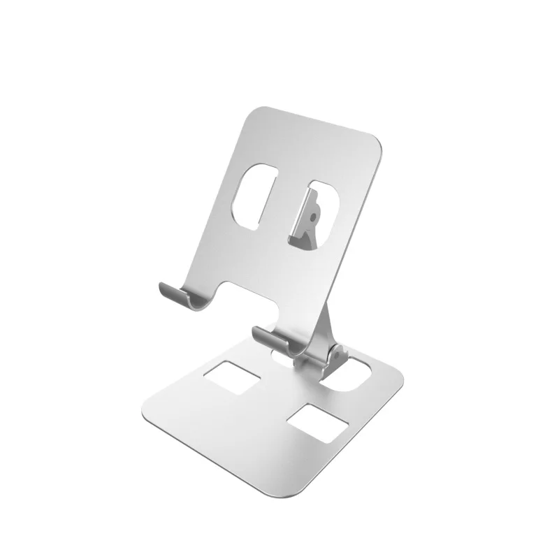 2024 Hot Sale Lower price Aluminum adjustable portable stand folding Holder Bracket For Mobile Phone cellphone tablet PC
