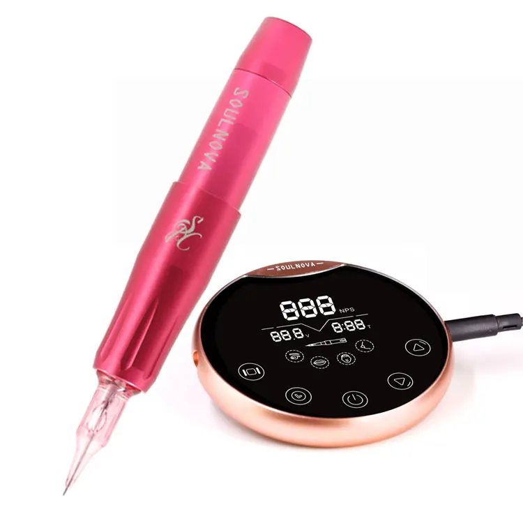 Soulnova Touch Screen MTS&SMP Permanent Makeup Machines Eyebrow Microblading Tattoo Kits