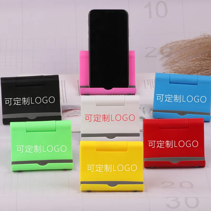 Mini Desk Stand for apple iphone gift Phone Holder Tripod Plastic Adjustable Foldable Universal Non-slip PhoneTable Holder Stand