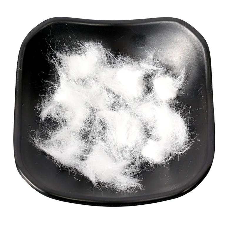 Ultra high molecular weight polyethylene fibers  Short cutting UHMWPE chopped fiber for UHPC