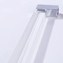 Hoone Transparent Long Furniture Hardware Acrylic Handle Bedroom Wardrobe Drawer Kitchen Cabinet Pulls Handles