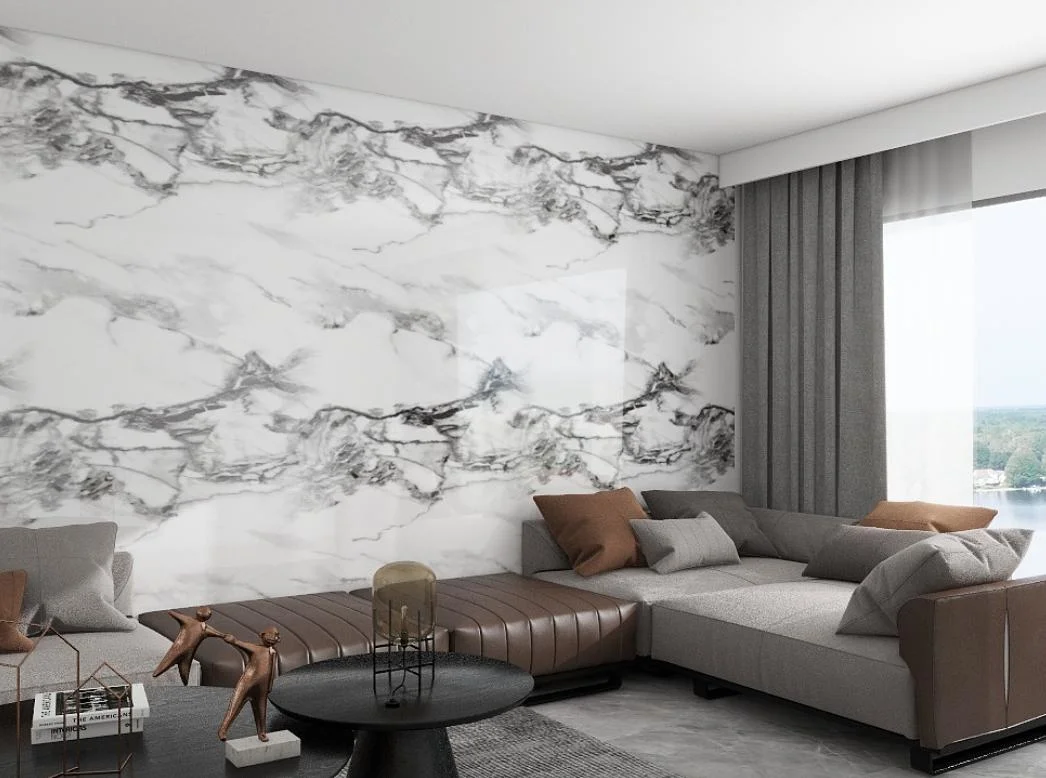 Marble PVC Foam sheet decorative texture board carbon slate wall pvc wall panel bathroom wall panels waterproof