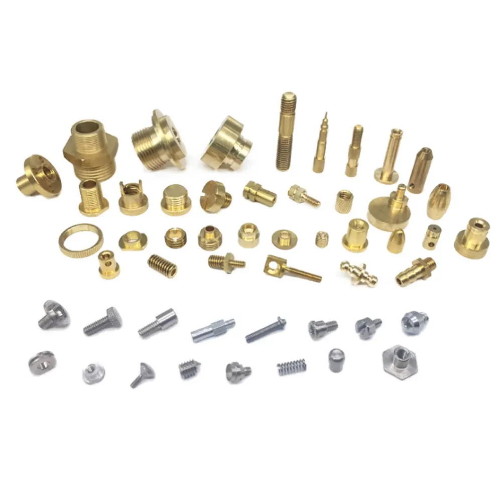 Oem/odm Copper Processing Customized Brass Cnc Precision Machining Parts Fasteners