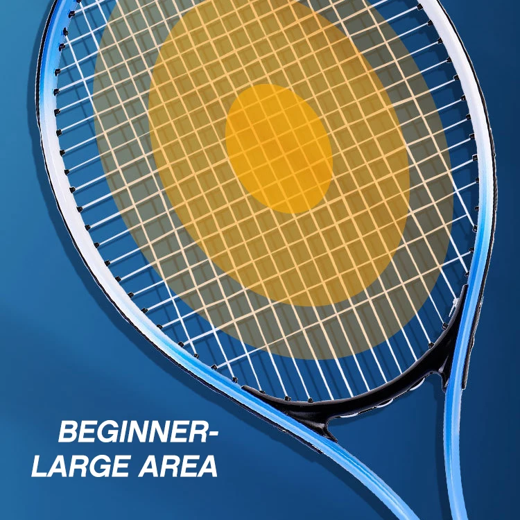 OEM Wholesale Beginner Tennis Racket Professional Adult Kids Lightweight Aluminum Alloy Training Tennis Racket