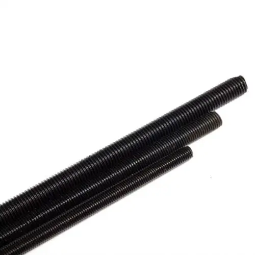 Black Carbon Steel High Tensile Threaded Rods DIN975 DIN976 Grade 10.9 Full Thread Bar ASTM A193 Gr B7 Stud Bolt
