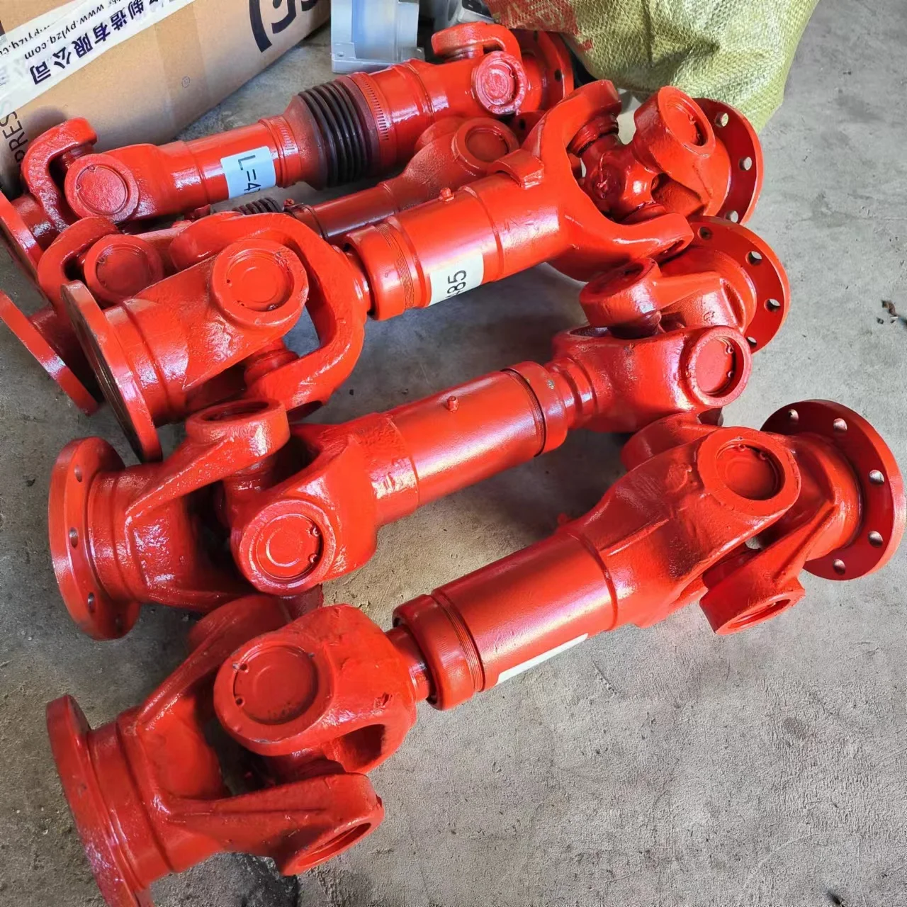 Short without flex flange type universal coupling High Performance Professional Customized torque transmission cardan joint