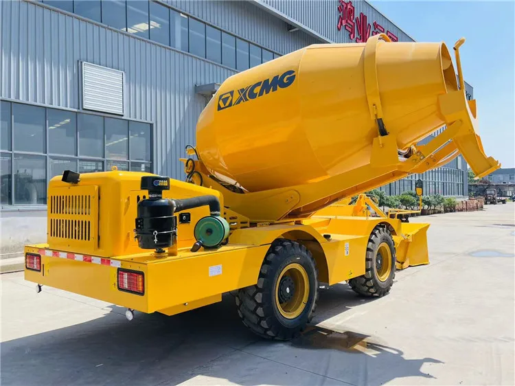 Chinese Brand New 4 Cubic Meters Self Load Concrete Mixer with Truck
