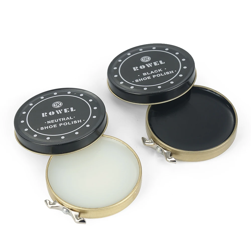 8 Pcs/Set Pro Shoes Care Kit Shoe Shine Box Bamboo Wooden  Cleaning Set Brush Shine Polishing Tool For Leather Shoes