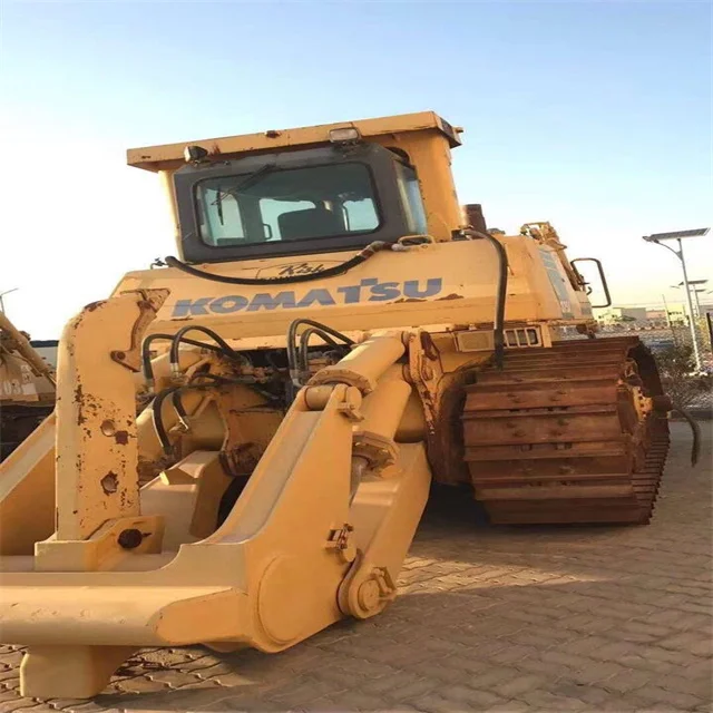UsedKomatsu D375A Crawler Bulldozer Japan Made d375a D355A D155A Ripper Bulldozer