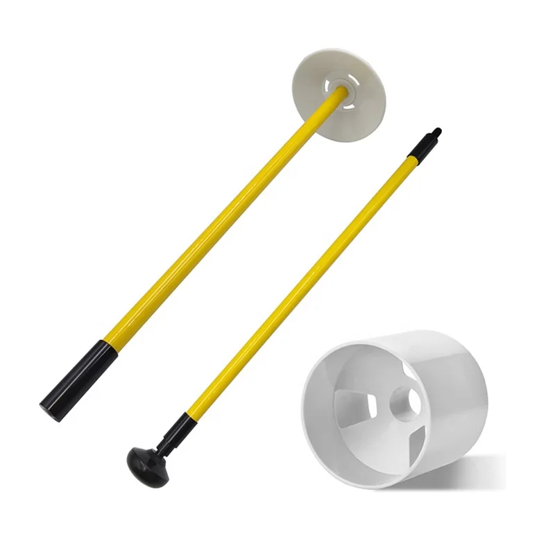 Number Golf Putting Green Flag Set Dismountable Practice Putting Green Flag Hole Cup Set Of 2-Section Fiberglass