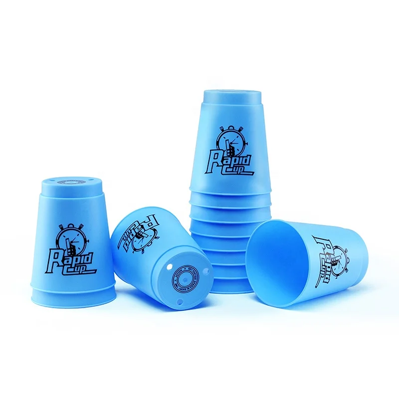 Plastic 12 Pack Quick Stack Cups Speed Training Stacking Game For Challenge Competition Travel Party