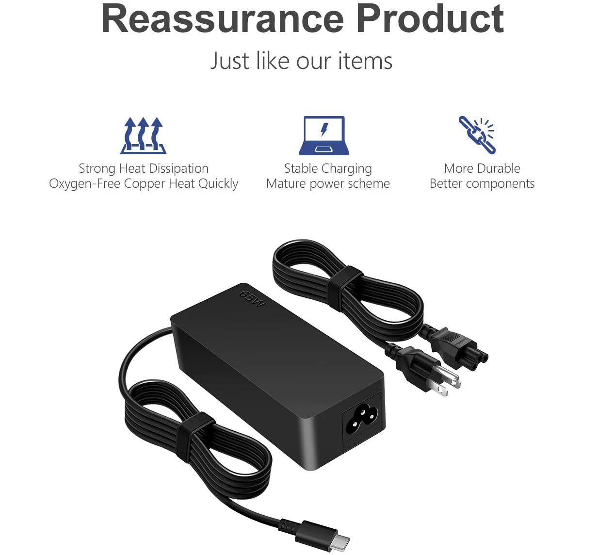 65W 19.5V 3.34A 4.5*3.0mm wholesale laptop ac dc charger for DELL universal laptop adapter