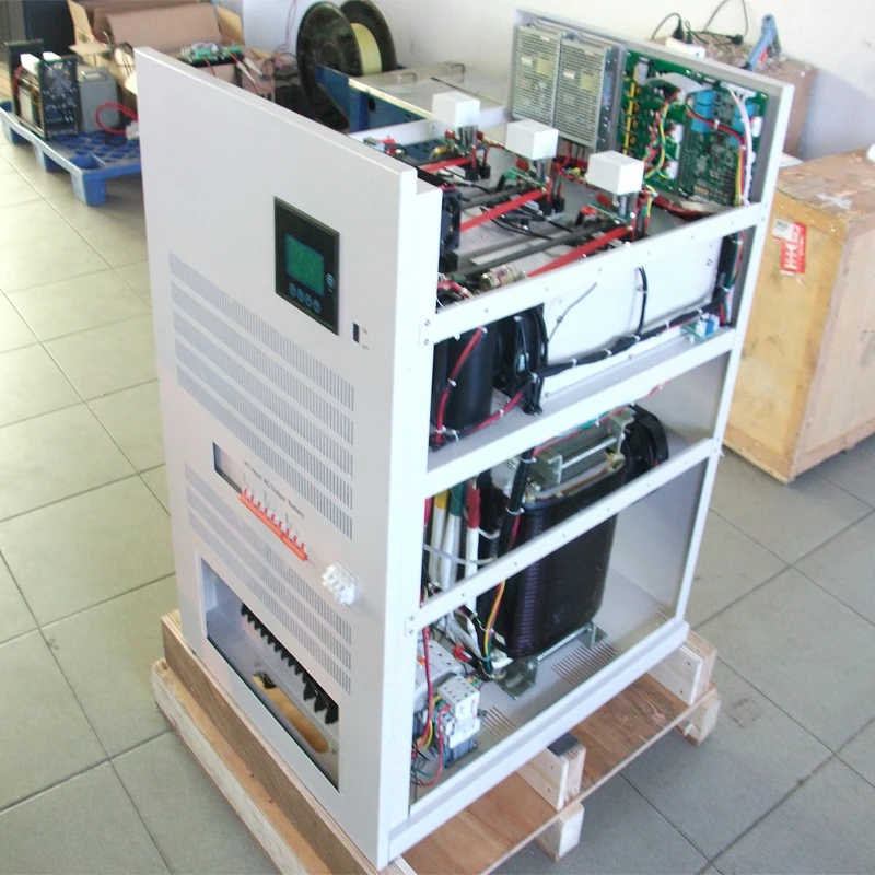 Трехфазный Солнечный сетевой инвертор 10 кВт DC192V 220V 240V 300V 360V 384V к AC220 AC380V преобразователь немодулированного синусоидального сигнала
