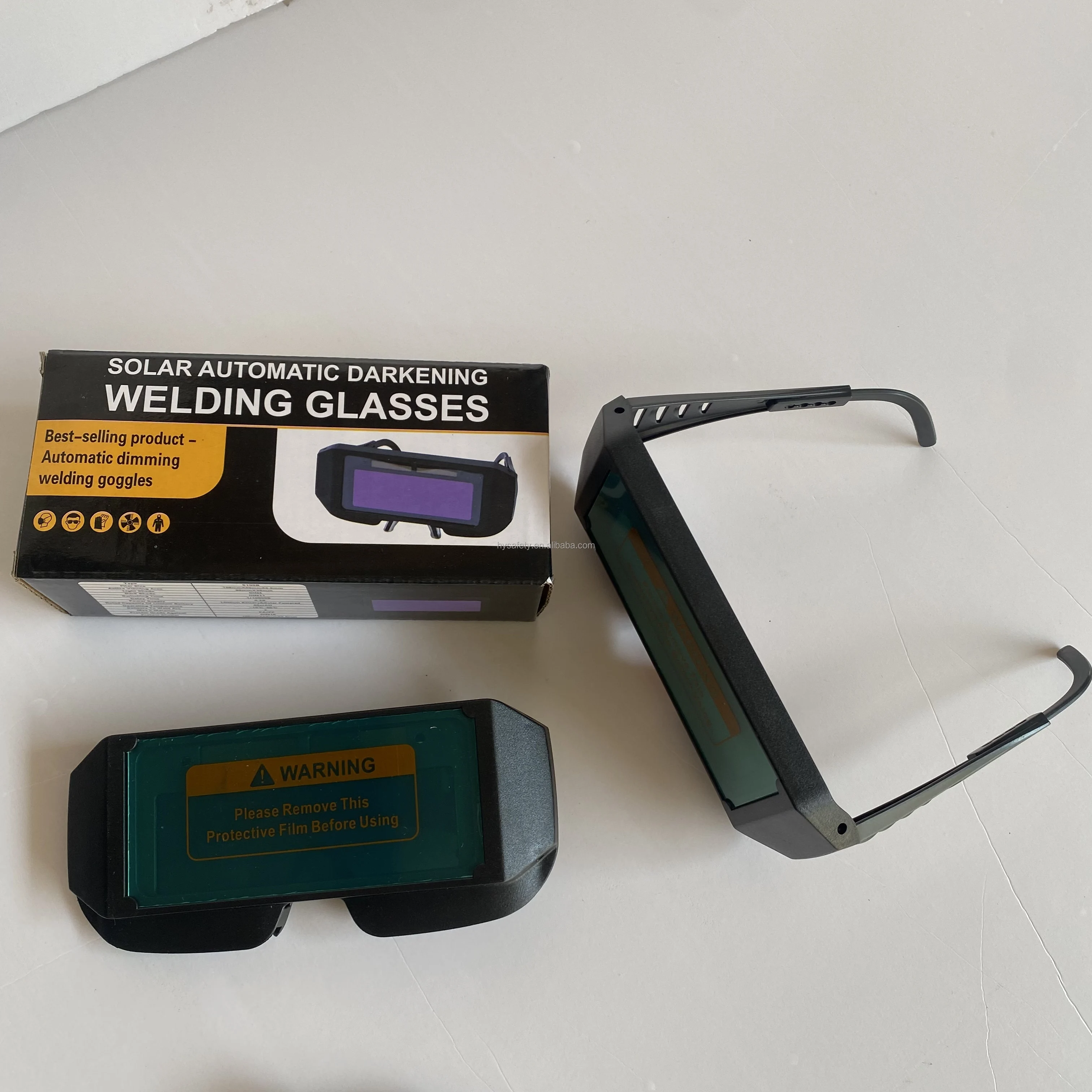 Auto Dimming Lens Safety Eye Protection Goggles Welding Glasses Gafas Protectoras Gafas Para Soldar 100 Pcs in One Carton