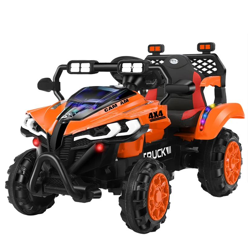 Best Price Children Toys Baby 12V Electric Car Ride on Car from China Battery Plastic Toys for Kids Unisex Red, Blue and Orange