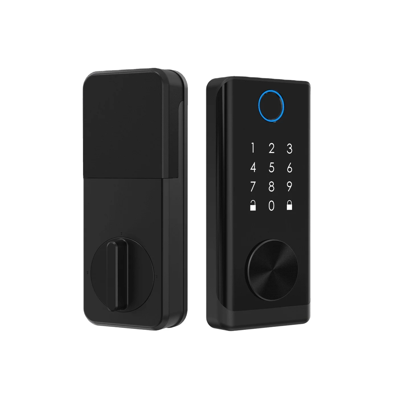 Waterproof Fingerprint Smart Digital Code Electronic Door Locks for Home Security Mortise Lock