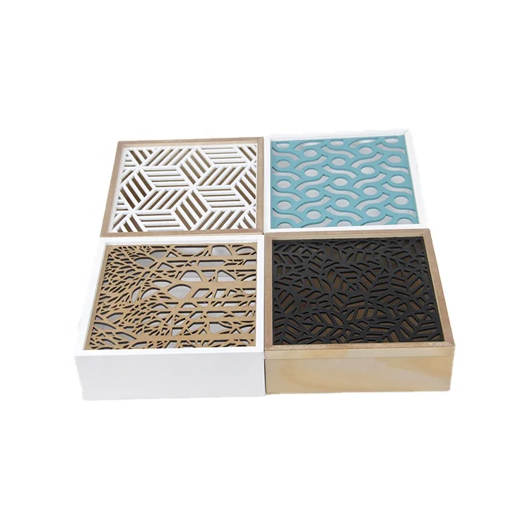 Factory OEM Accept Natural Color Wooden Gift Box Custom Handmade Wooden Box