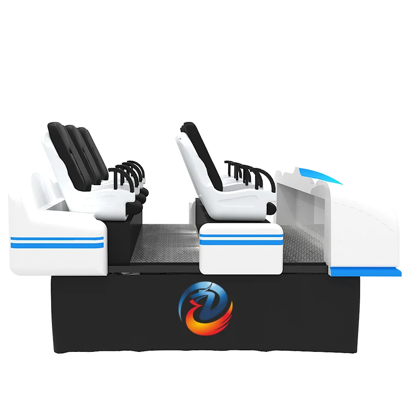 Earning Money Simulator Arcade Games 9d vr 6 Seats Electronic 6 dof Vr Family 9d Virtual Reality Vr Roller Coaster Equipment