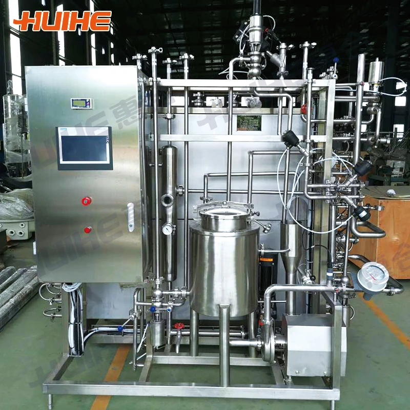 Skid mounted calf milk pasteurizer machine flash milk dairy online pasteurization machine