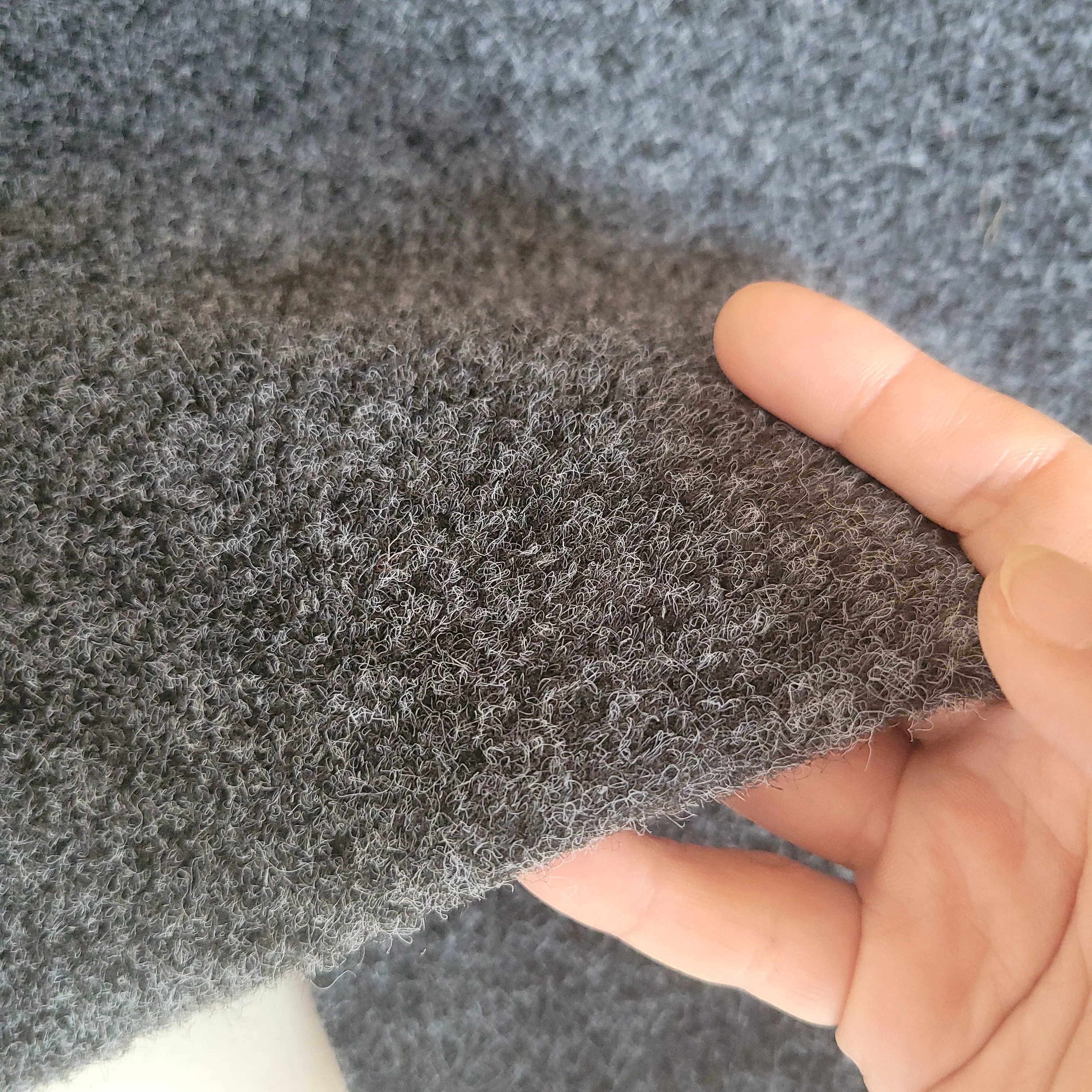 4 Way Stretch Waterproof Fabric Alcantara Fabric Campervan Carpet 4 Way Stretch Fabric for Car Interior