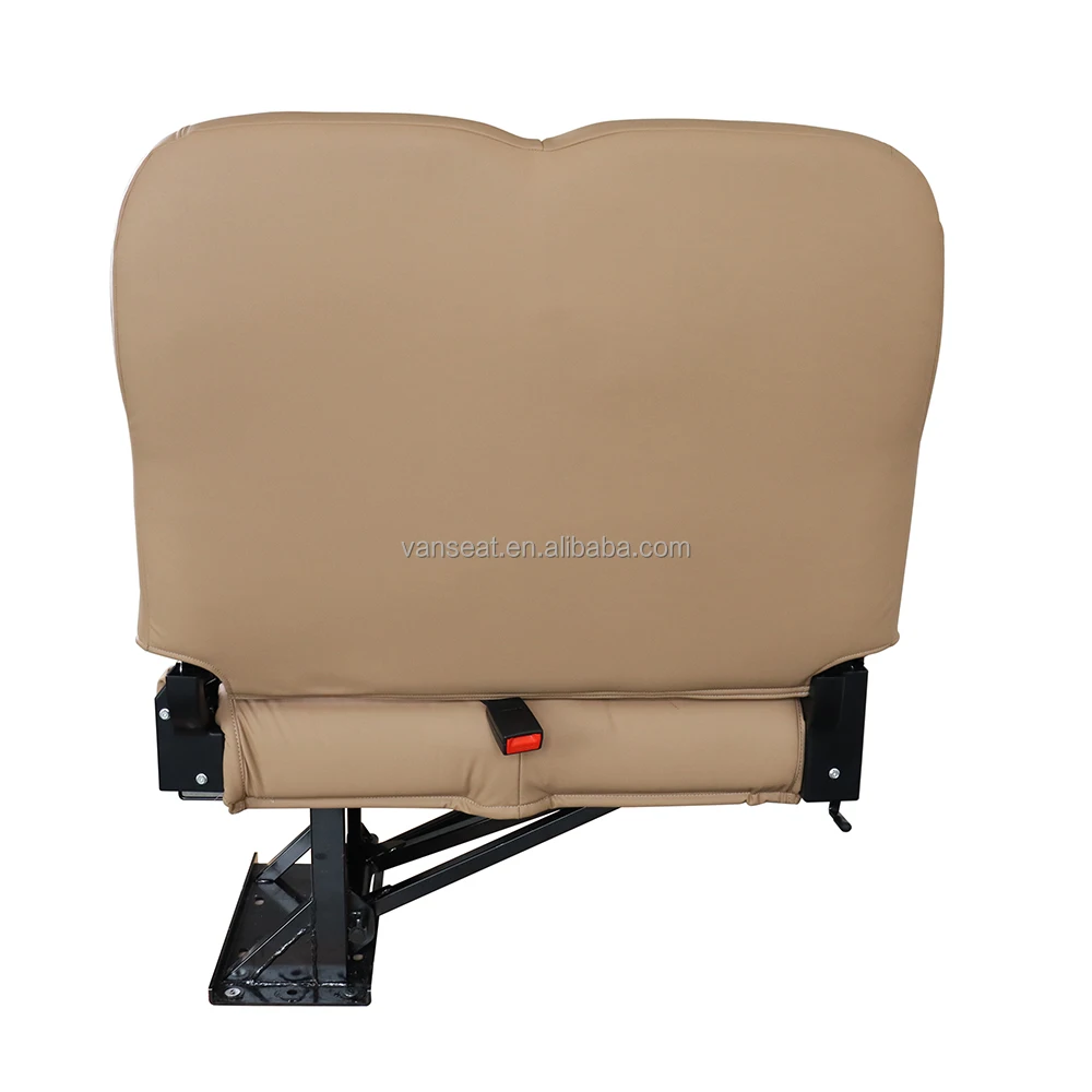 New coach bus driver seat double minibus flip and fold passenger car seat high back RV interior for Ford Transit Sprinter VW