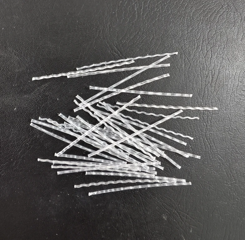 polypropylene crimp fibres production line/ reinforced pp macro concrete fiber extrusion making line