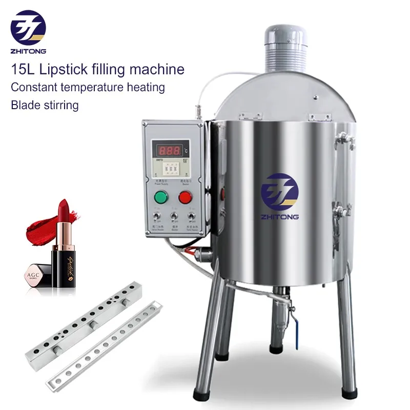 30 liter small capacity lipstick mixing machine heating type lipstick mixer color Cosmetic Equipment