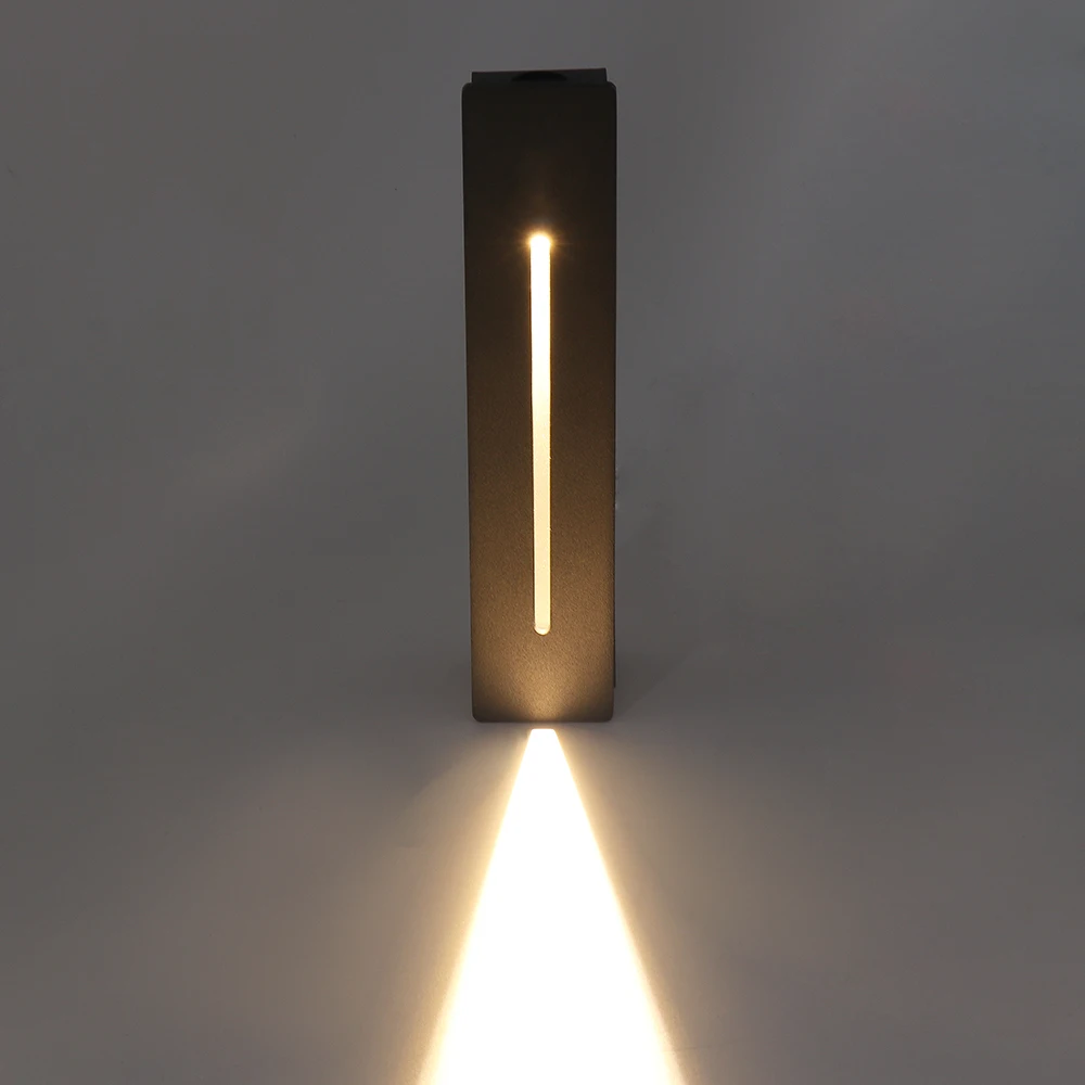 GONSU 3w led recessed waterproof step light led indoor outdoor step stair lights