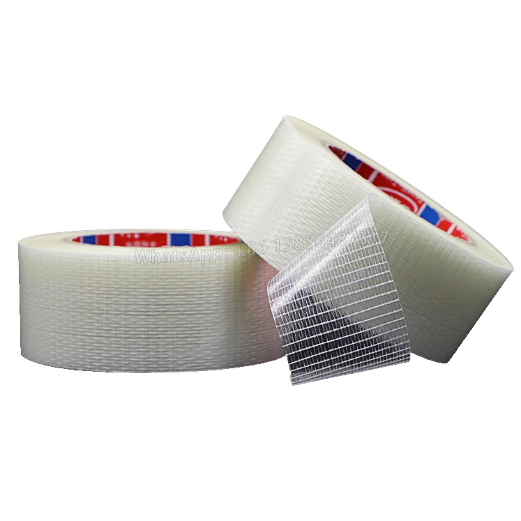 Fiber Tape, Strong High Viscosity Mesh Fiber Tape, Glass Fiber Tape For Fixing Lithium Electrical Appliances For Aircraft Models