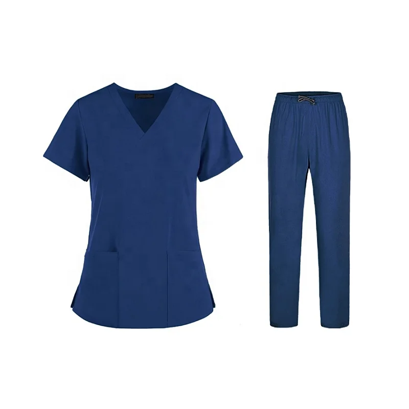Wholesale Custom Design GECKO MASTER Nursing Short Sleeve Sets Women And Men Hospital Work Uniform Medical