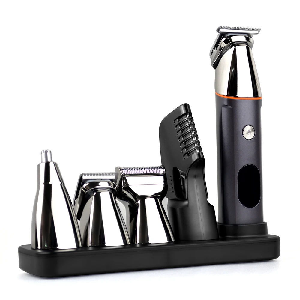 LiLiPRO 5 IN 1 Electric Hair Clipper Barber Razor Shaver Beard Men Shaving Machine Cutting Nose Body Facial Hair Trimmer