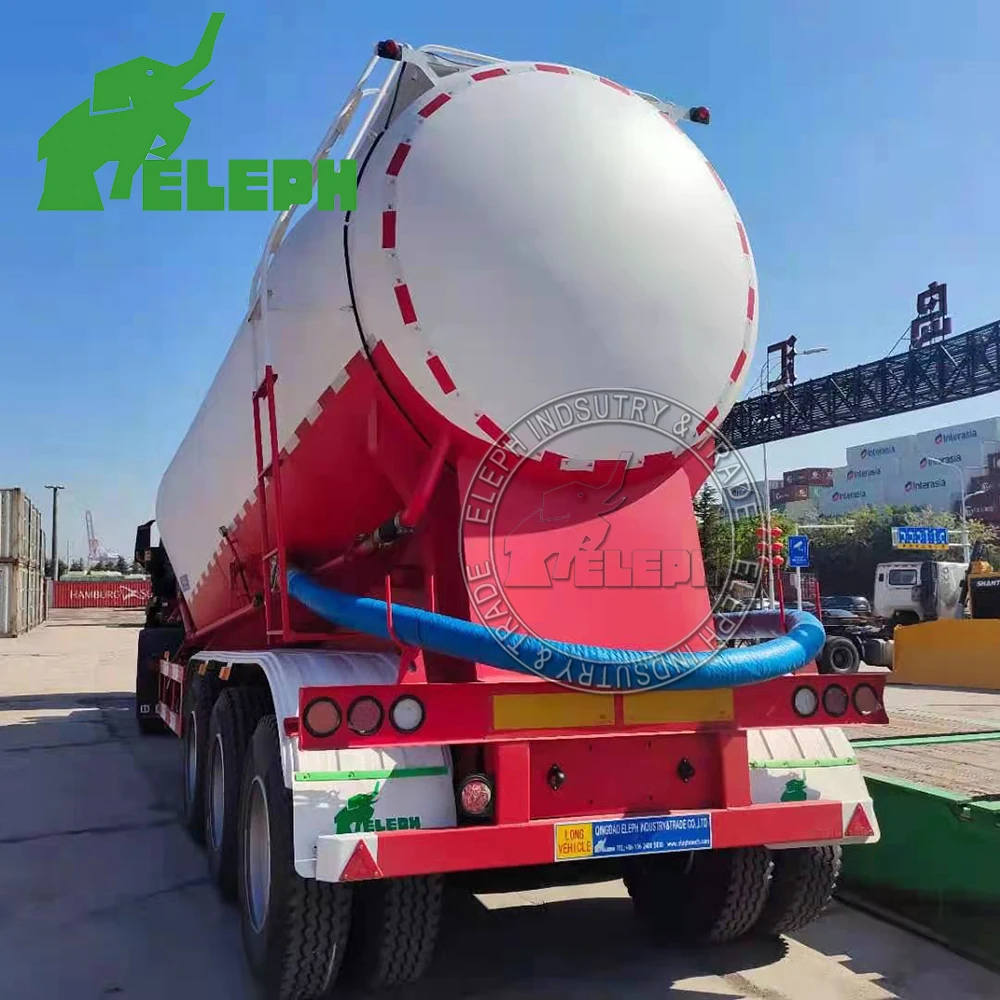Bulk Powder Carrier Tanker Silo Cement Bulk Truck Trailer