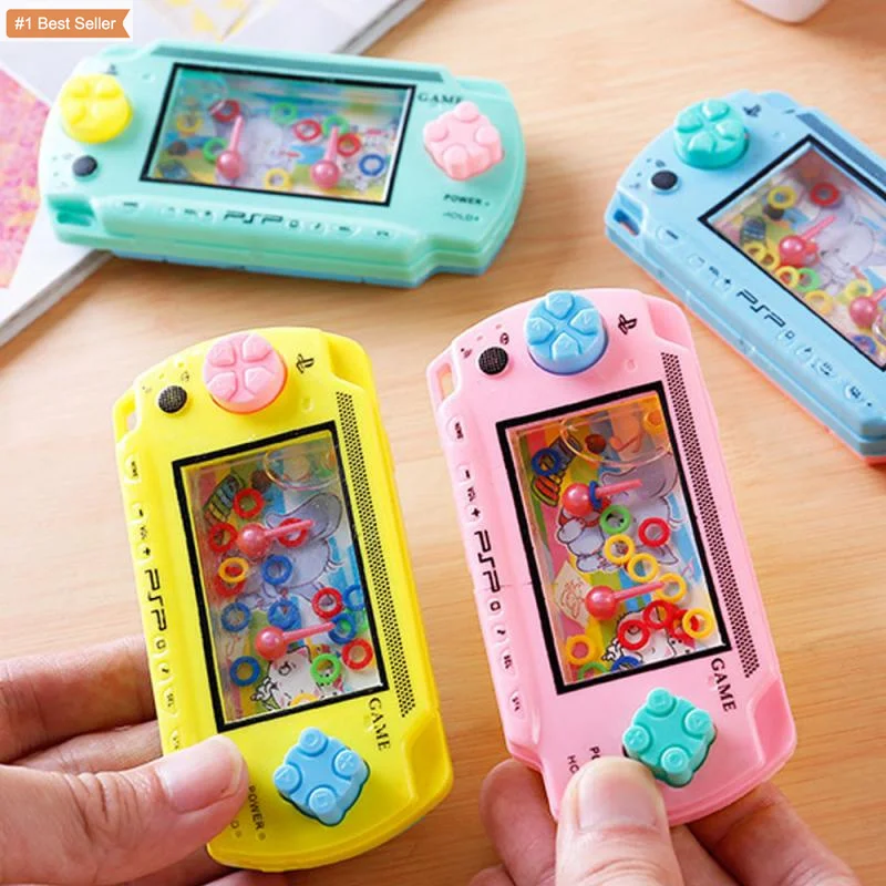 1pc Classic Toy Vintage Water Game Machine Set Of Ring Water Machine Nostalgic Random TXTB1 Childhood Water Machine Toy