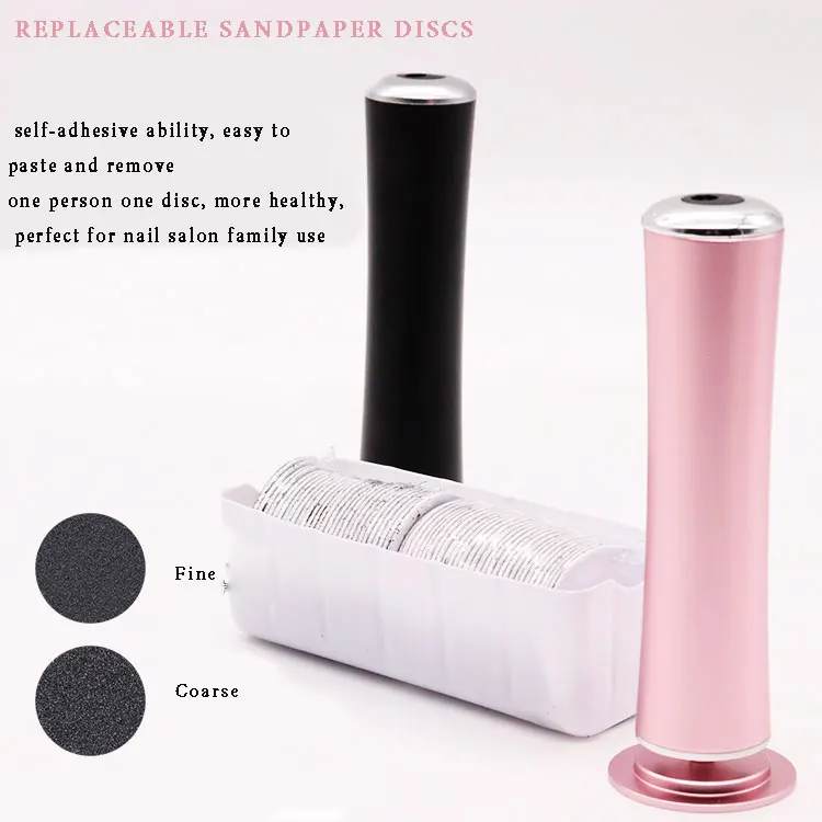 Portable Electric Foot Grinder Callus Remover Gift Kit Pedicure Feet Scrubber Tool File for Dead Hard Cracked Skin