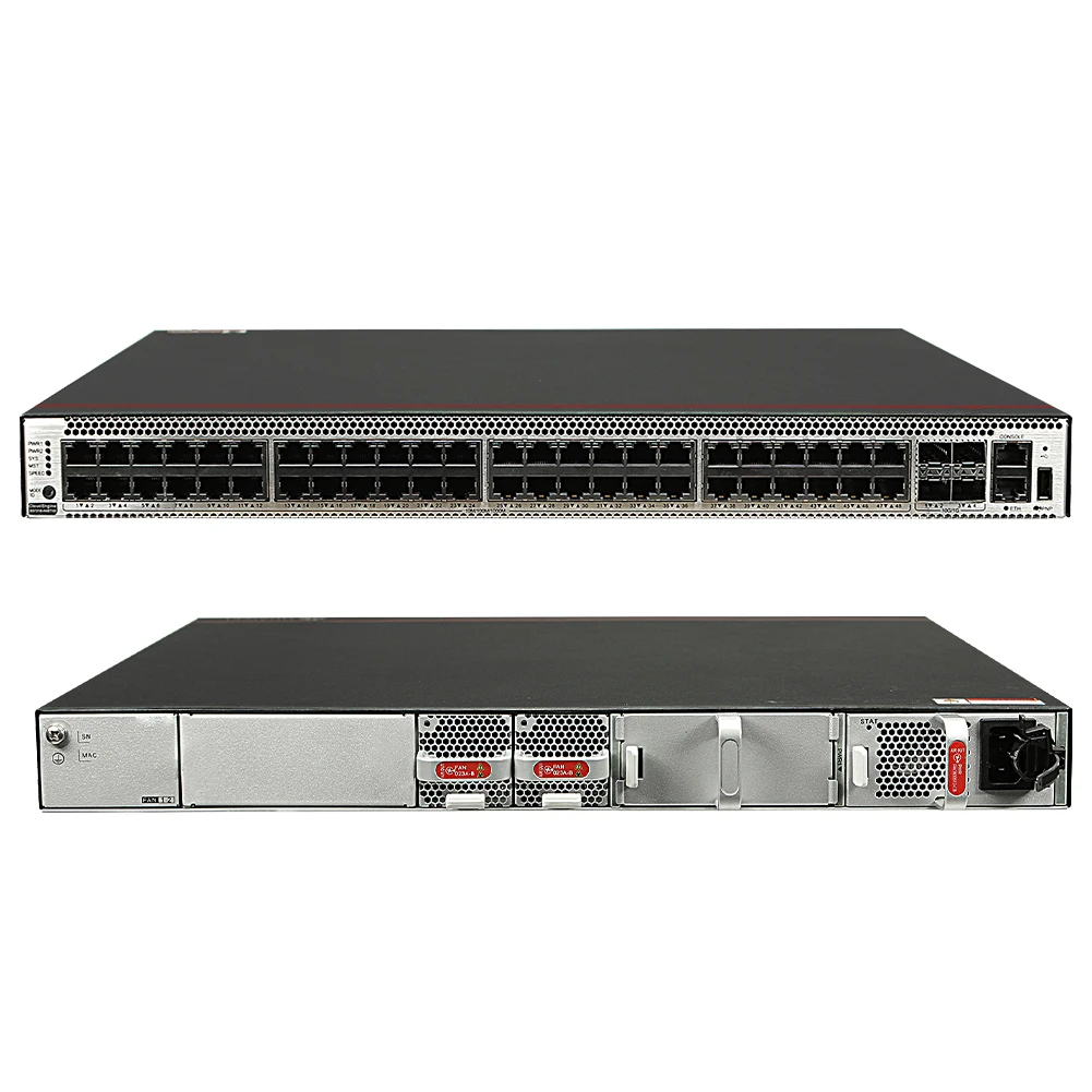 Bargain Wholesale 48 Ports S5731S-H48T4X-A Switch FTTH Network Switch Fiber Optic Equipment