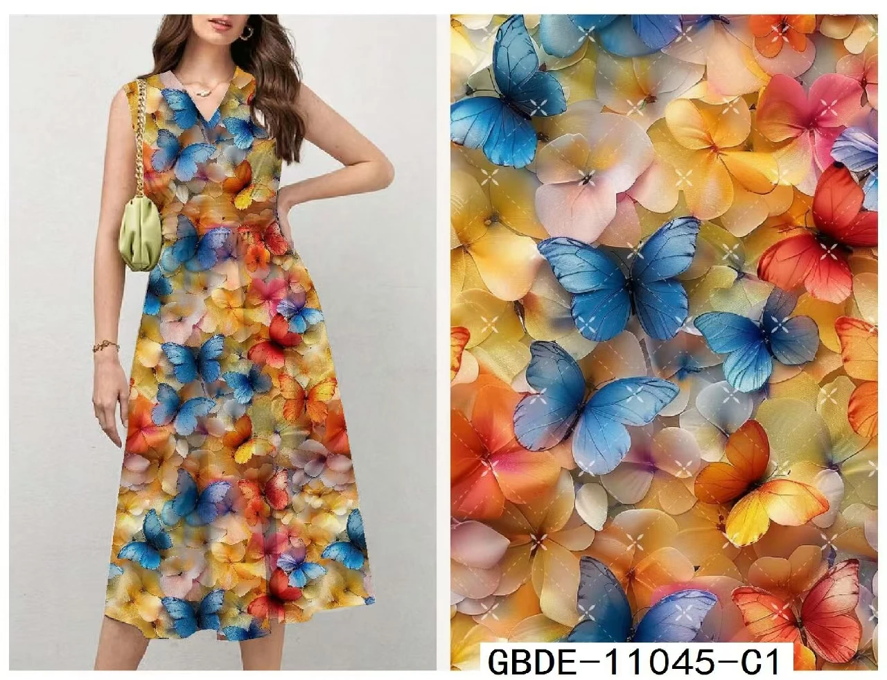 5D print rayon challis fabric custom floral woven kain rayon digital printed spun rayon fabric 100% viscose fabric