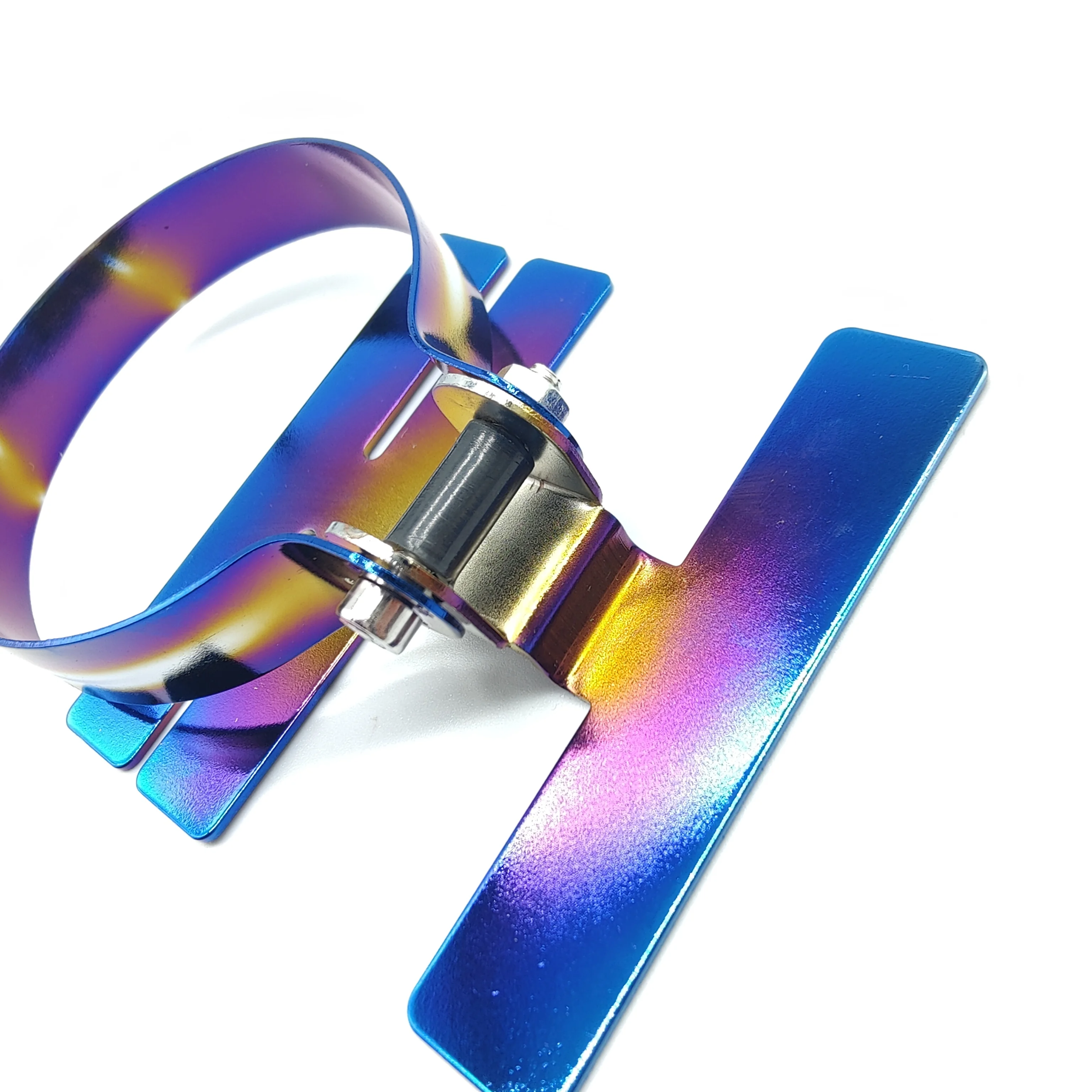 65mm Universal Car Truck Gauge Dash Meter Bracket Cup Mount Swivel Pod Holder Baking Blue