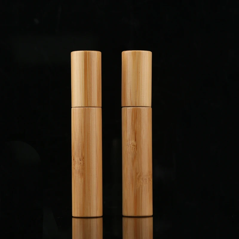 Cheap Mini Perfume Bottles Bamboo 10ml Perfume Bottle Spray for Cosmetic Packaging Bamboo