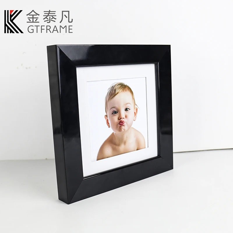 Wooden Black Photo Frame For Home Decor Wall Picture