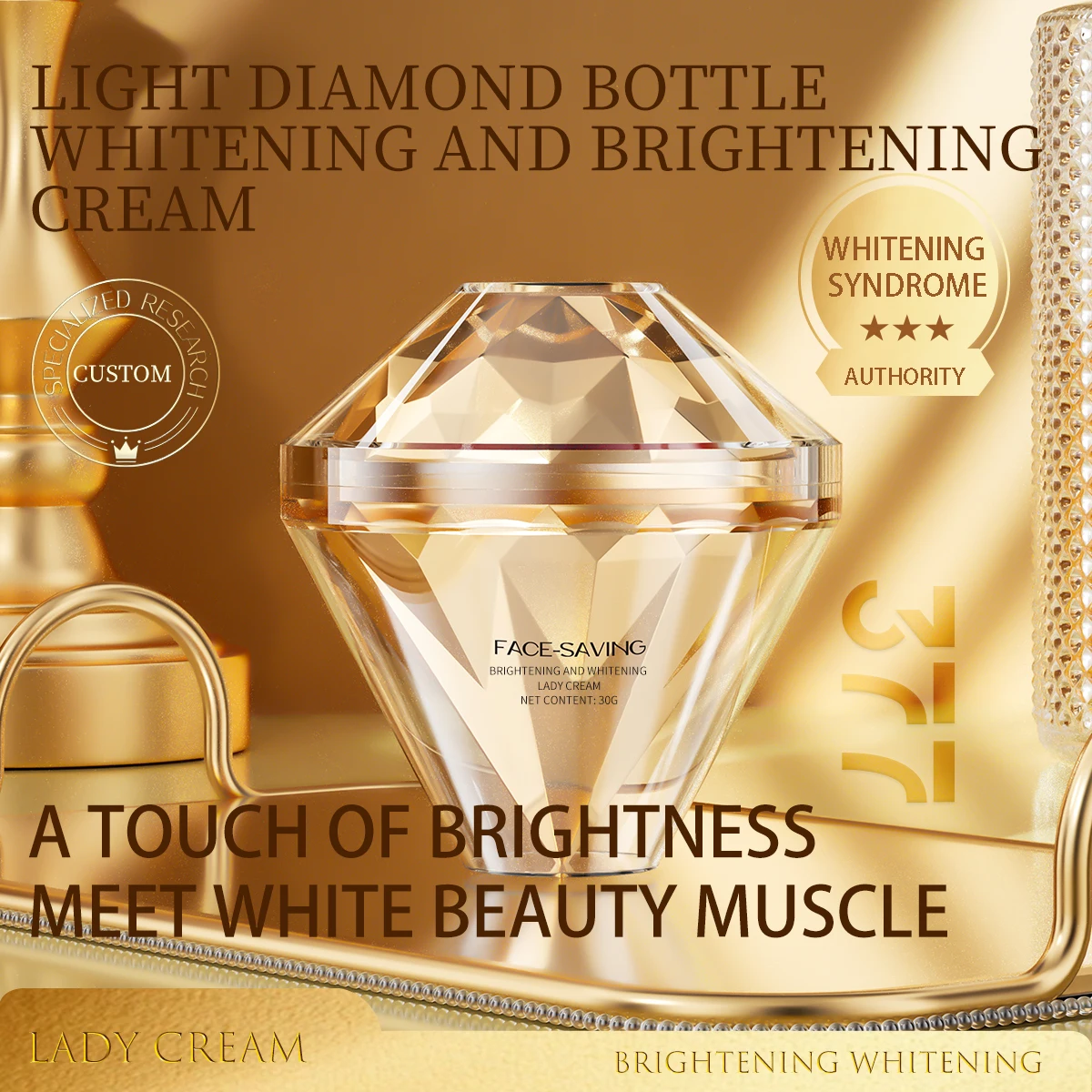 Private Label New Arrival Face Care Luxury Organic Facial Brightening Nourishing Face Cream
