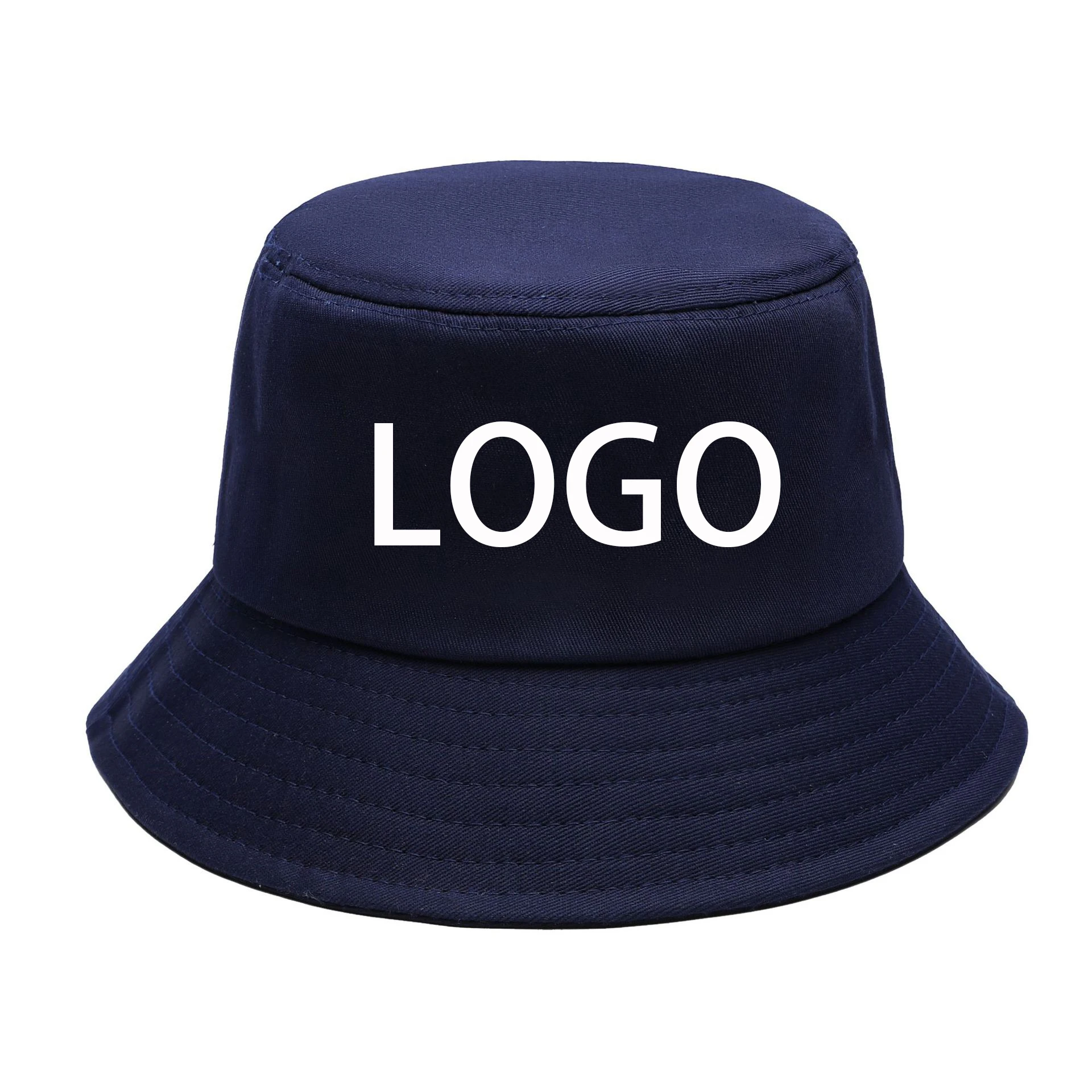 Wholesale cheap custom Bucket Hat Bulk Custom Logo hat High Quality embroidery sports Caps 100% cotton Fisherman hat