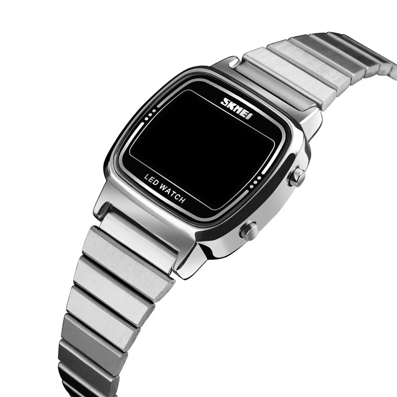 guangzhou skmei 1543 womens vintage digital watches metal strap