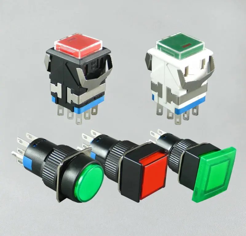 2no 2nc illuminated push button switch pushbutton switch price