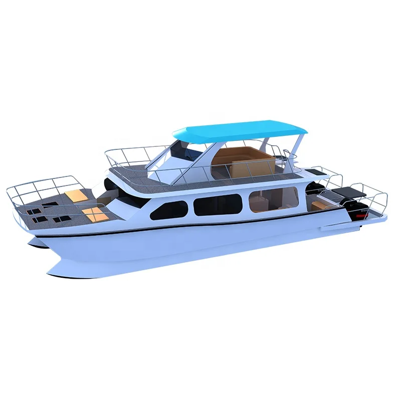 
15m Aluminum catamaran passenger boat for sale Southeast Asia 