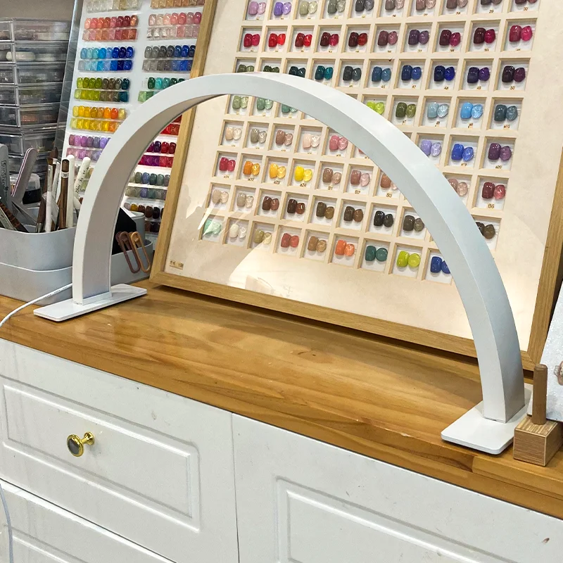 72w LED Nail Lamp Light Curing Gel Varnish Polish Manicure Drying  diamond Half-moon Led Lamp Nail Art Eyelash Lamp